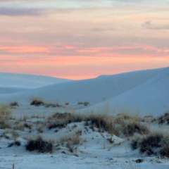 White Sands at Sunset
