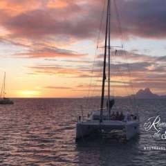 French Polynesia sunset