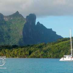 Bora Bora anchorage