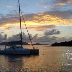 Yet another lovely BVI sunset