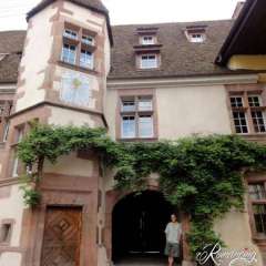 Riquewihr, France - Our night in a horse barn converted to a lovely BnB