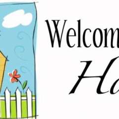 At your home