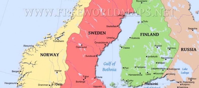 Norway, Sweden, Denmark